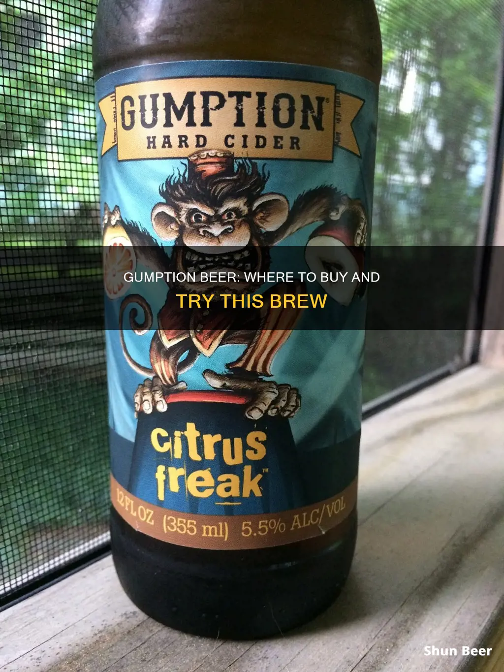 where to buy gumption beer