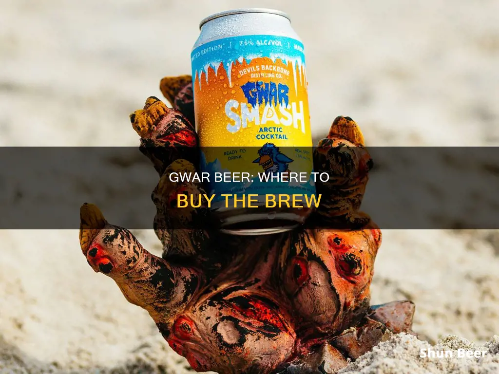 where to buy gwar beer