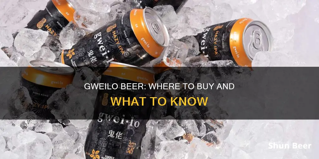 where to buy gweilo beer