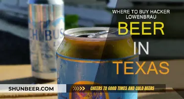 Hacker Lowenbrau Beer: Where to Buy in Texas?