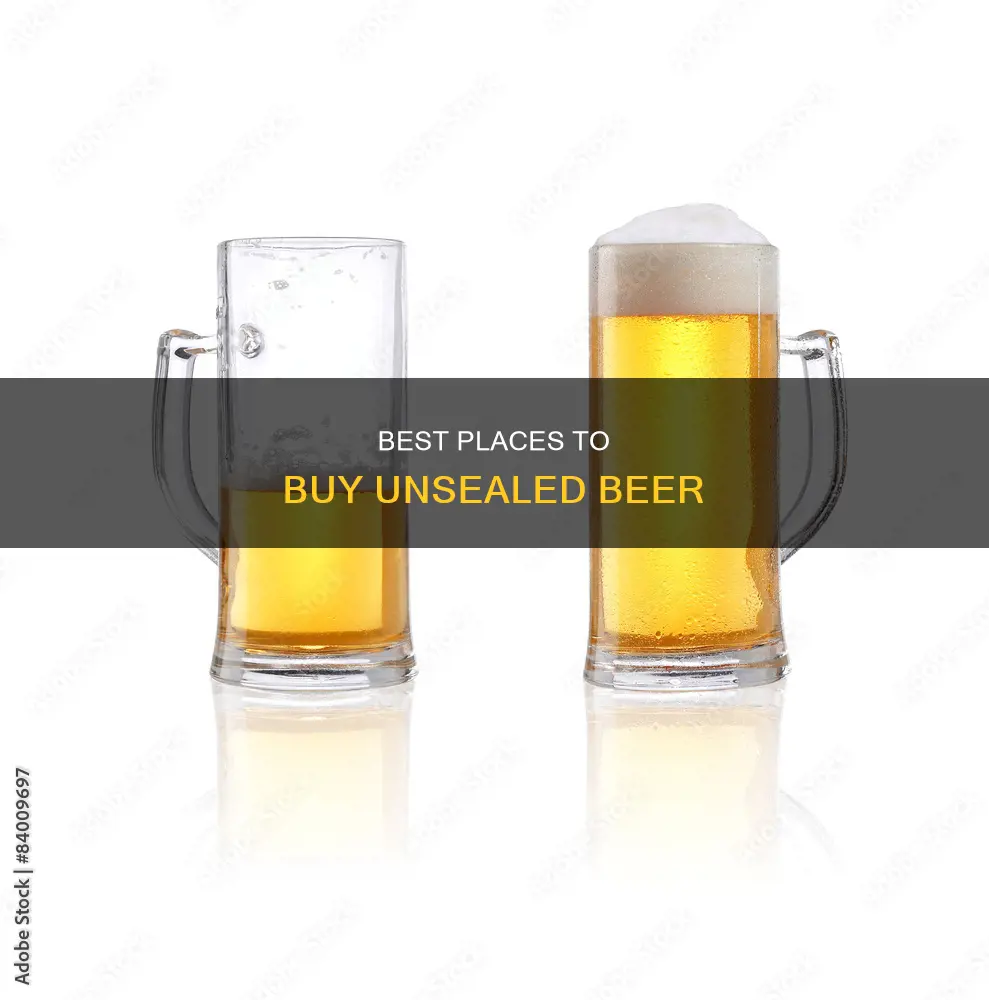 where to buy half full beer