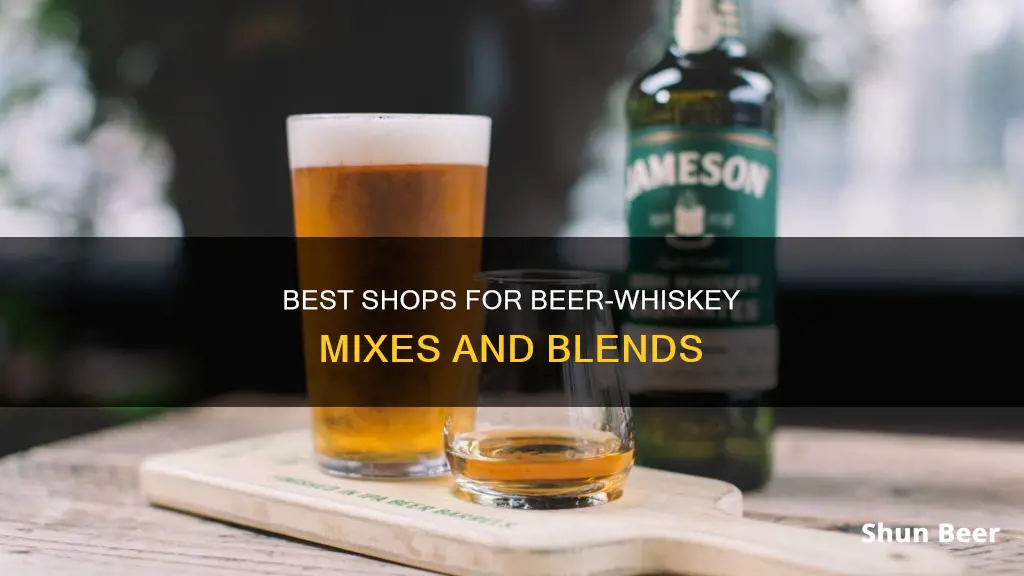 where to buy half whiskey and half beer combinations