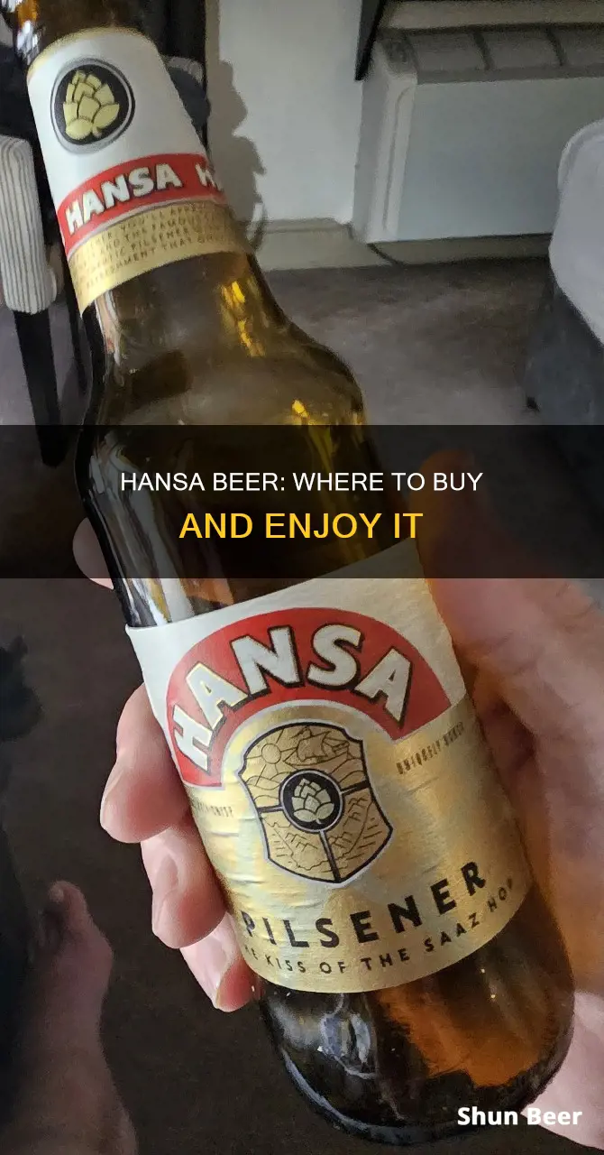 where to buy hansa beer