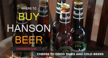 Hanson Beer: Where to Buy and Enjoy