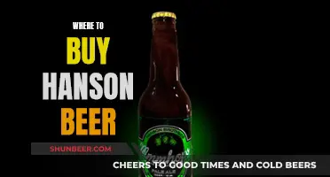 Hanson Beer: Where to Buy and Enjoy It