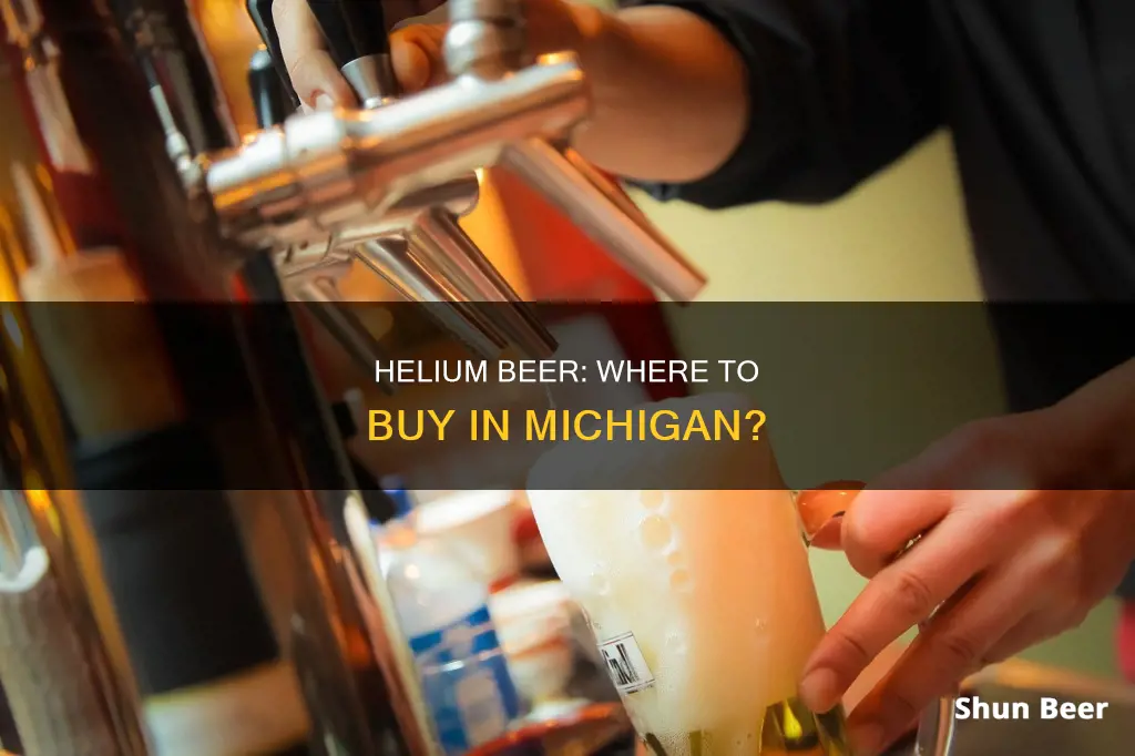 where to buy helium beer in michigan