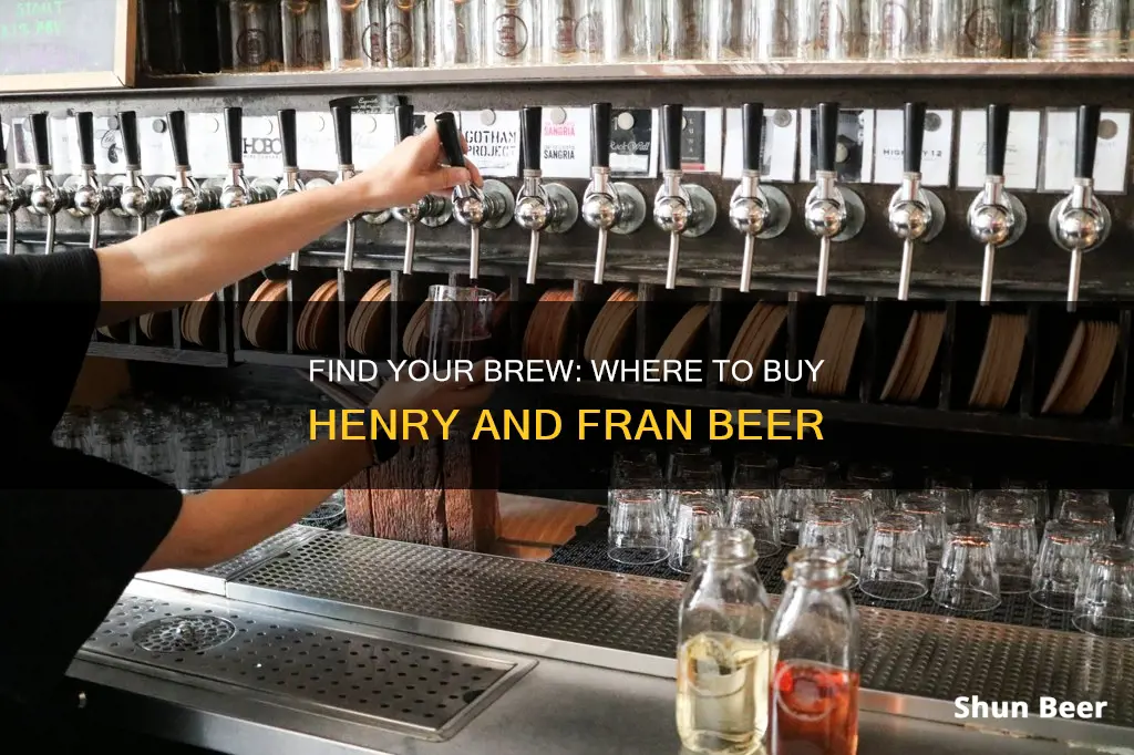 where to buy henry and fran beer