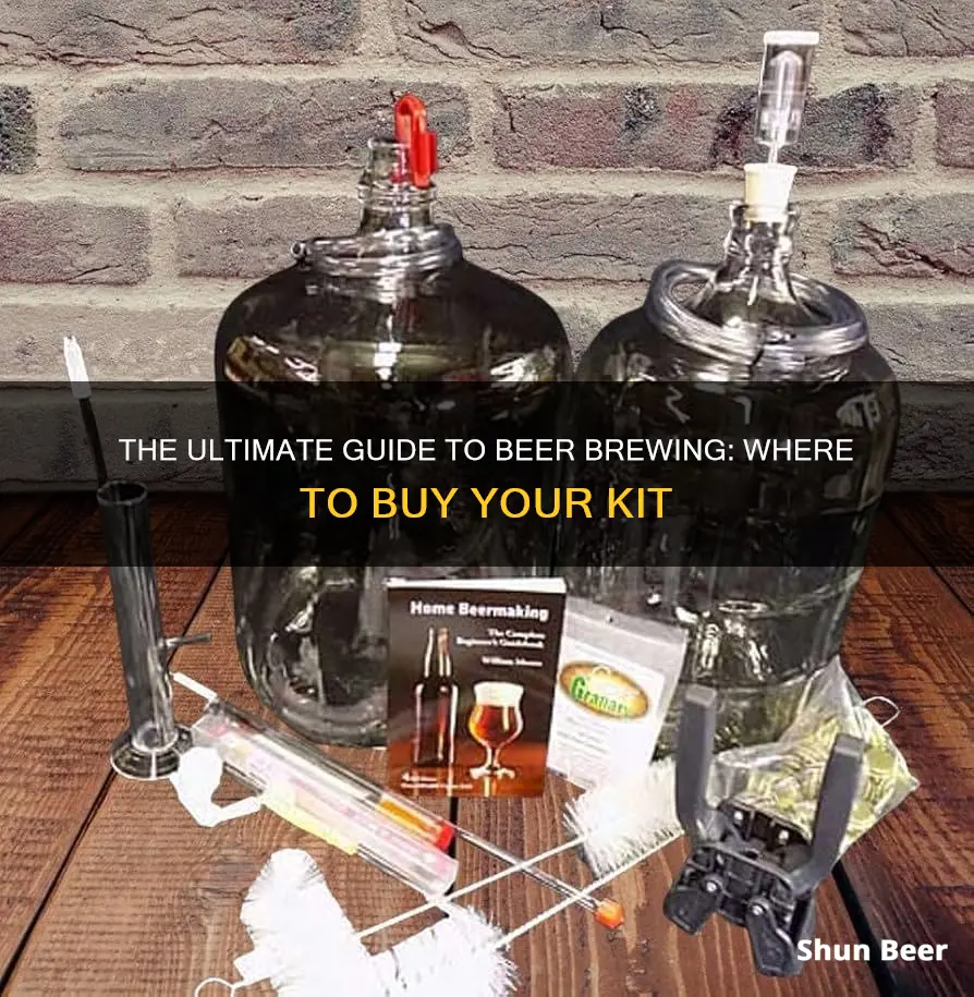 where to buy home beer brewing kit