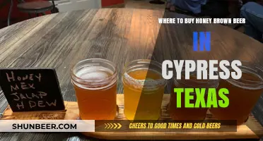 Find Your Golden Brew: Honey Brown Beer in Cypress, Texas