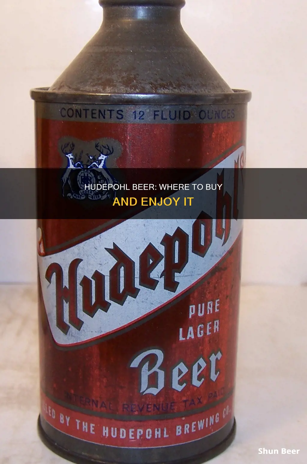 where to buy hudepohl beer