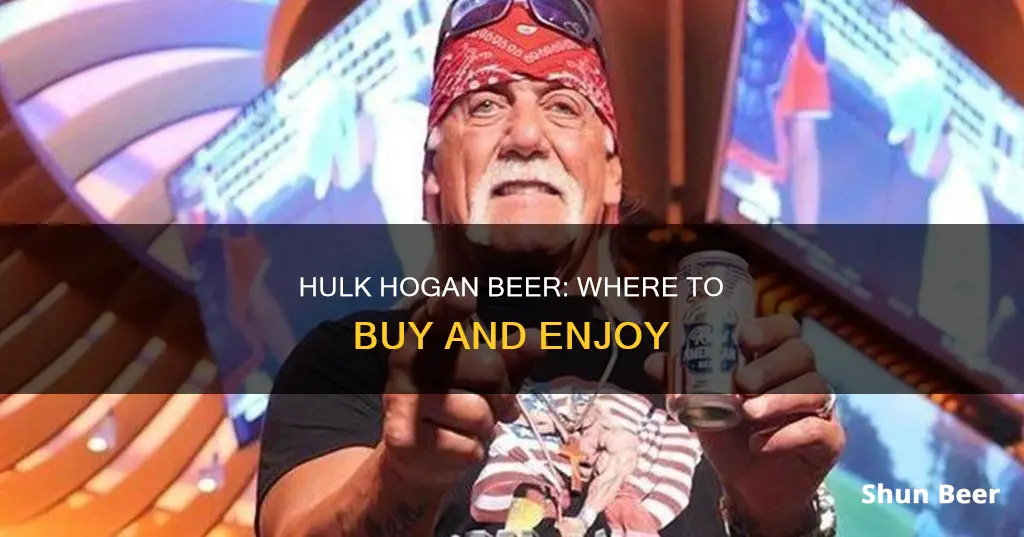 where to buy hulk hogan beer