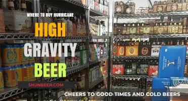 Uncover the Best Spots to Buy Hurricane High Gravity Beer