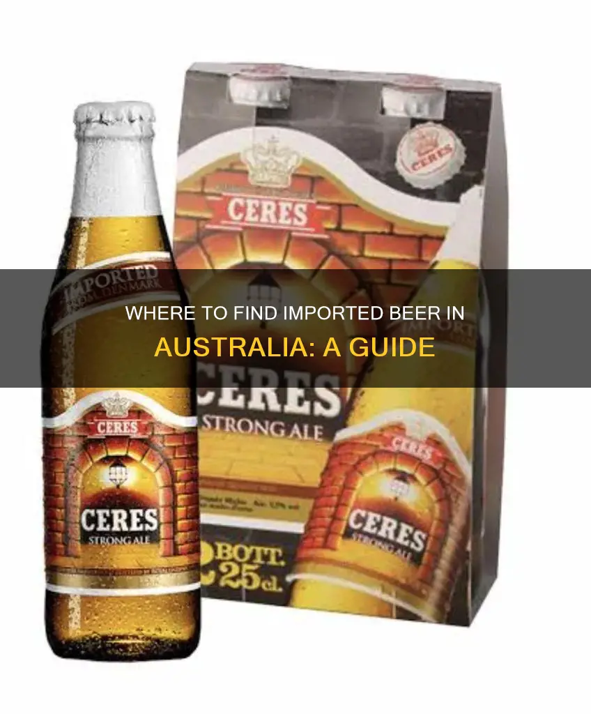 where to buy imported beer in australia