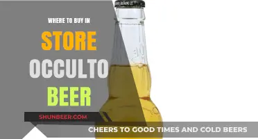 Find Your Local Occulto Beer: In-Store Availability Guide