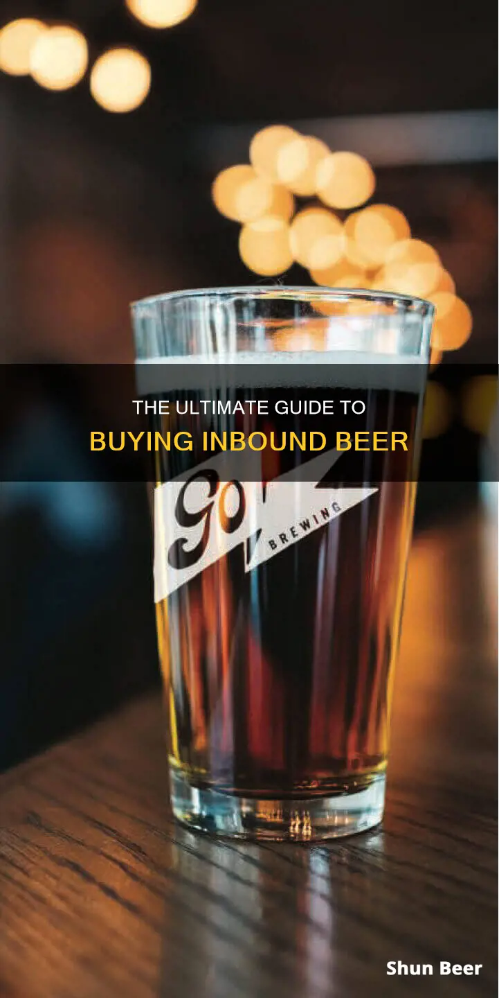 where to buy inbound beer