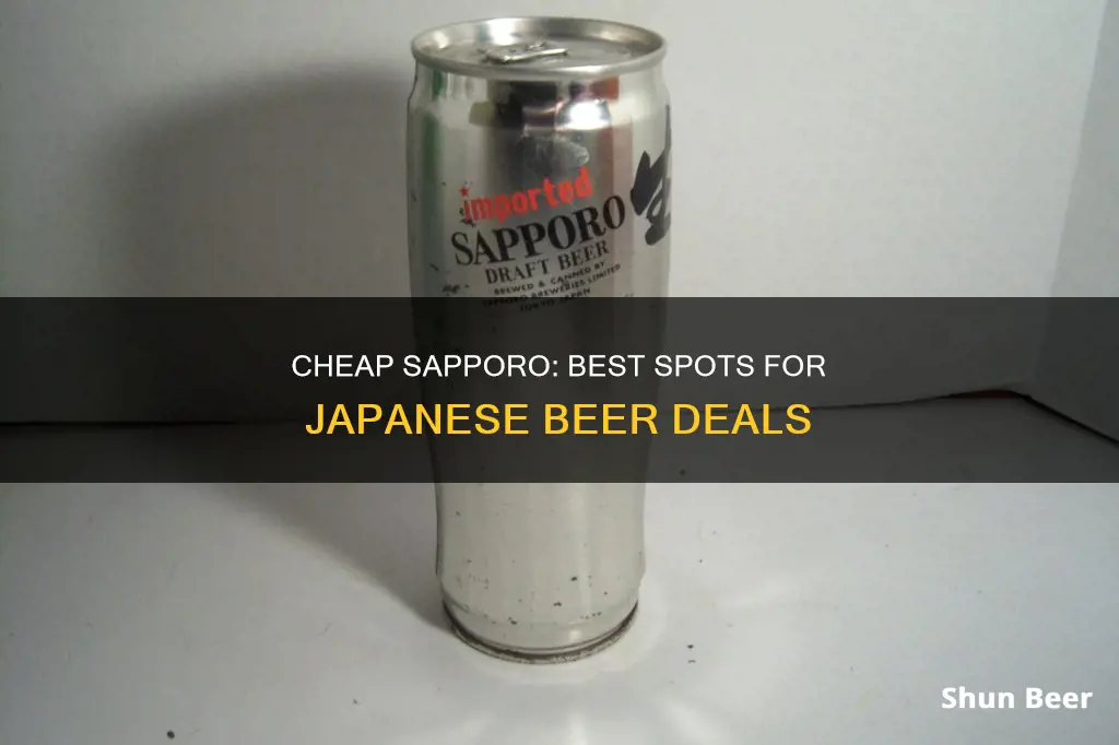 where to buy japanese beer sapporo cheap