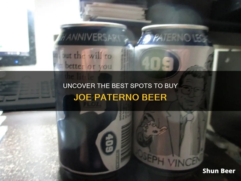 where to buy joe paterno beer