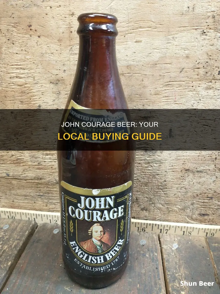 where to buy john courage beer