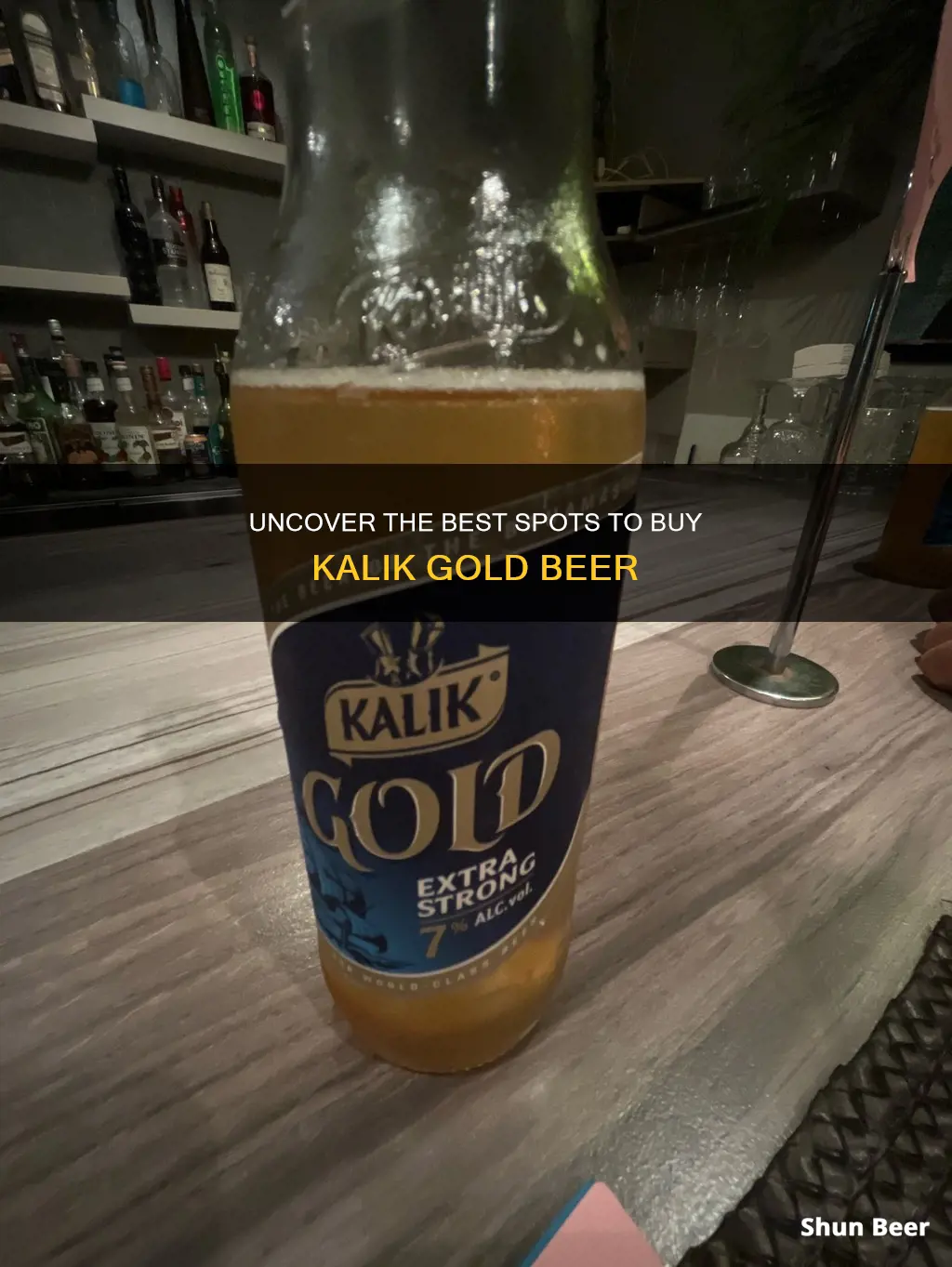 where to buy kalik gold beer