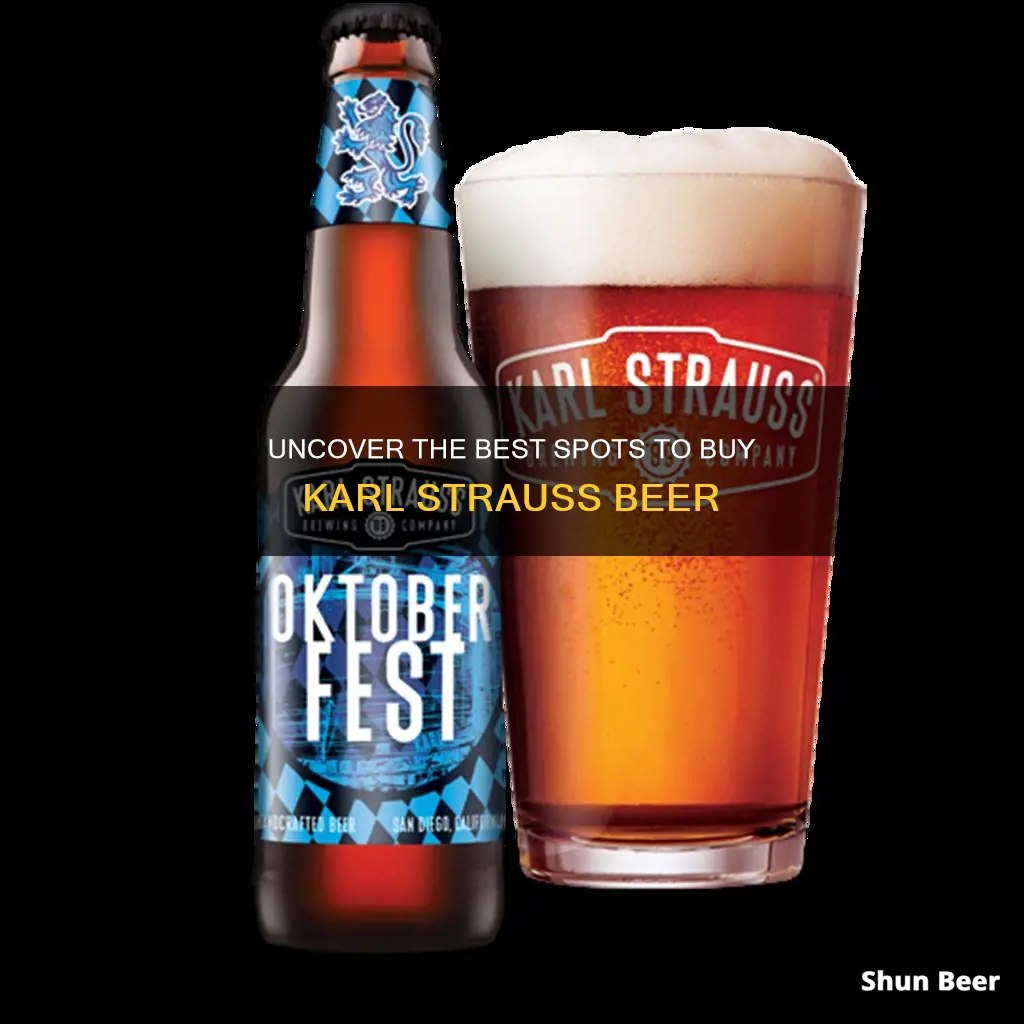 where to buy karl strauss beer