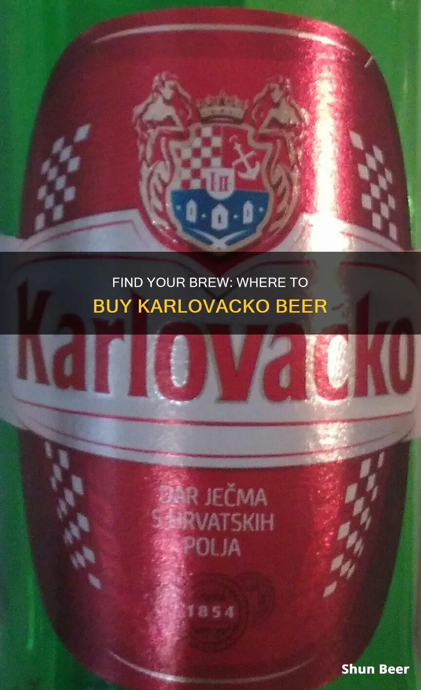 where to buy karlovacko beer