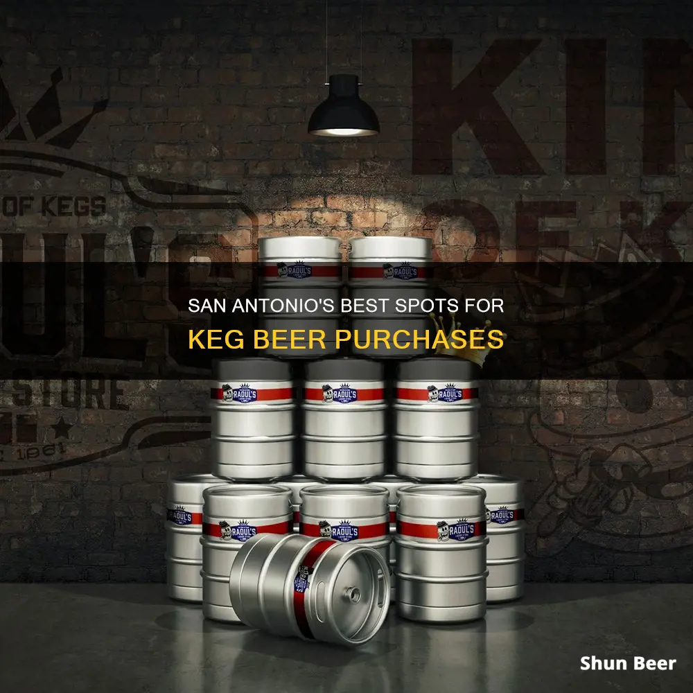 where to buy keg beer in san antonio