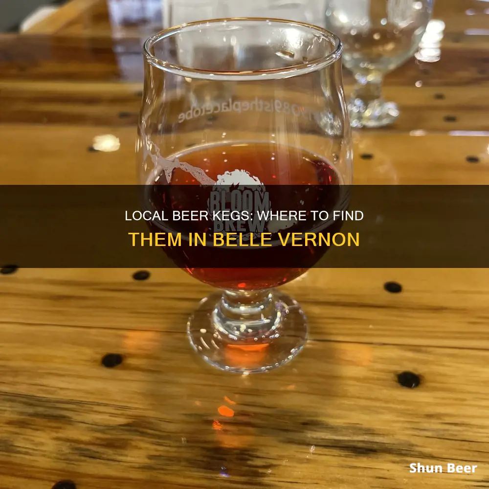 where to buy keg of beer near belle vernon