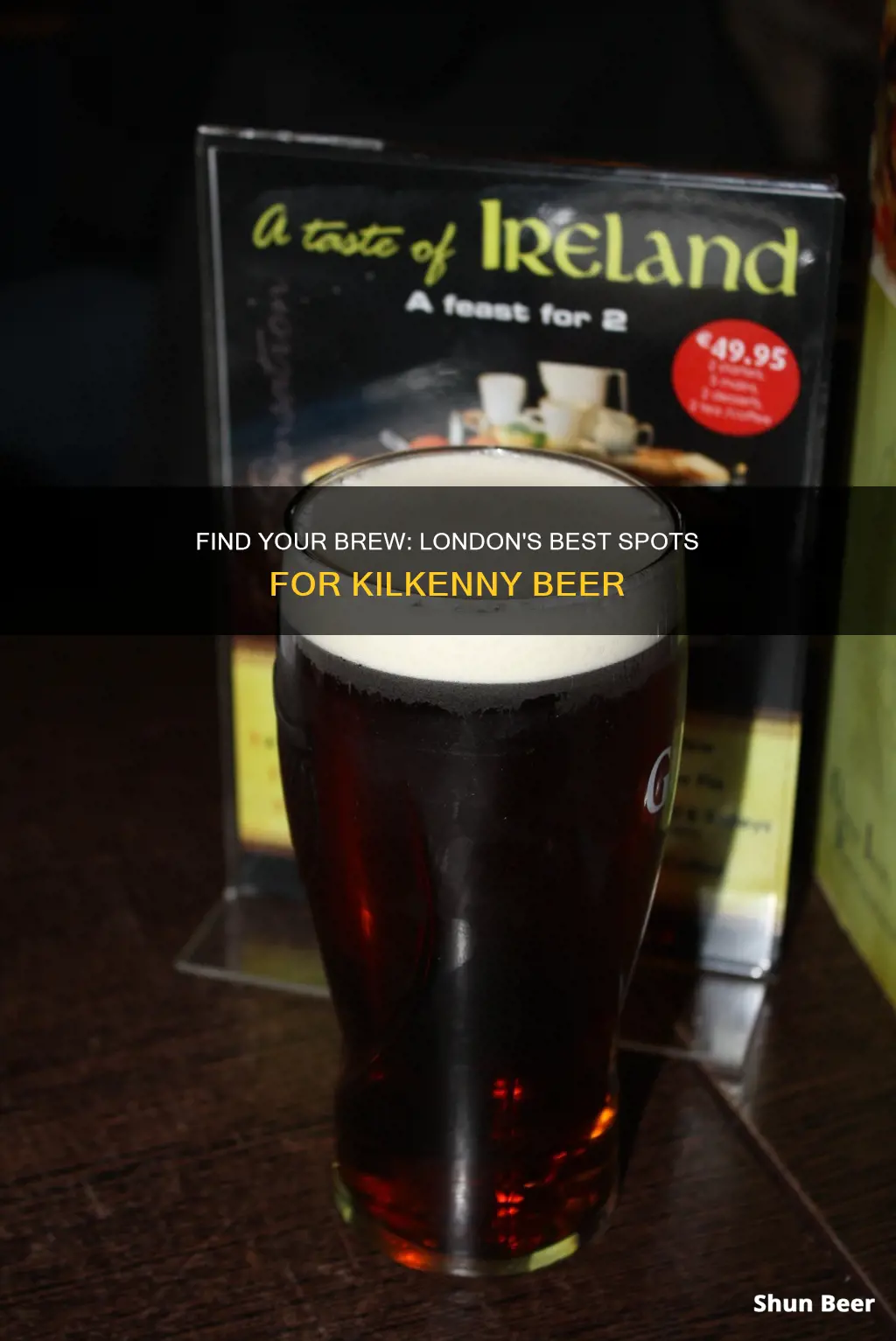 where to buy kilkenny beer in london