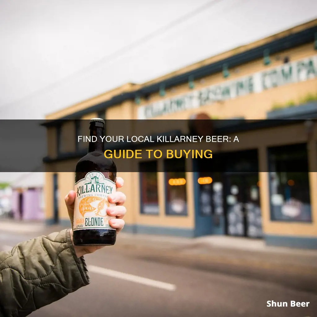 where to buy killarney beer