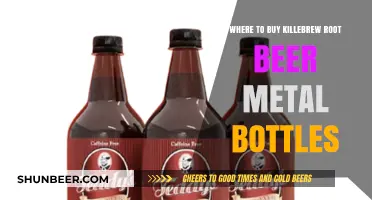 Root Beer Enthusiasts: Where to Find Killebrew Metal Bottles