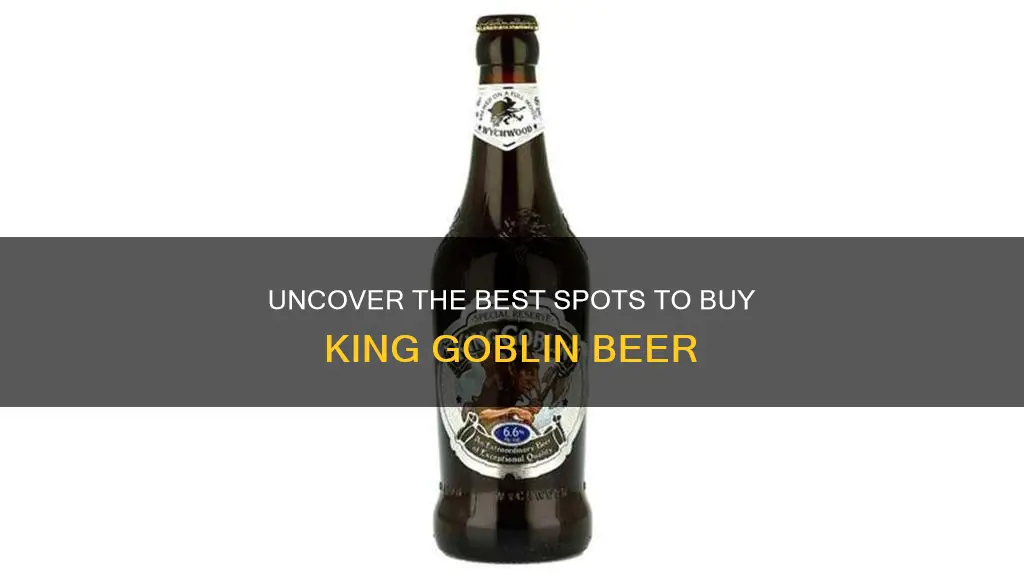 where to buy king goblin beer