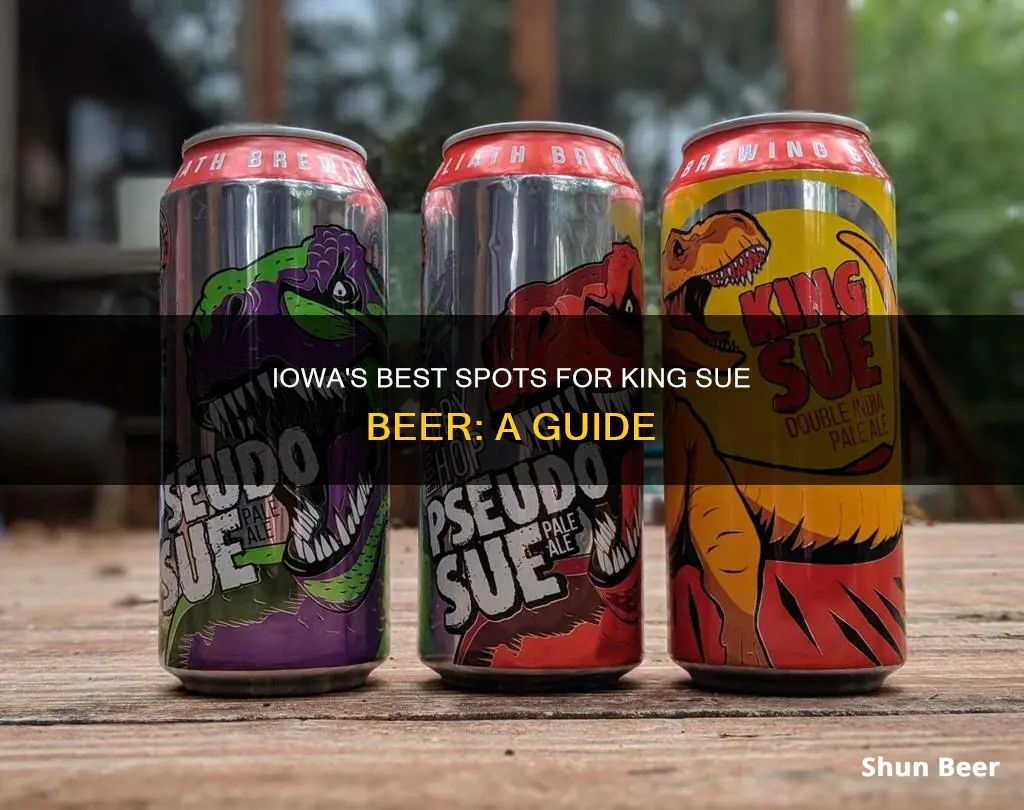 where to buy king sue beer in iowa