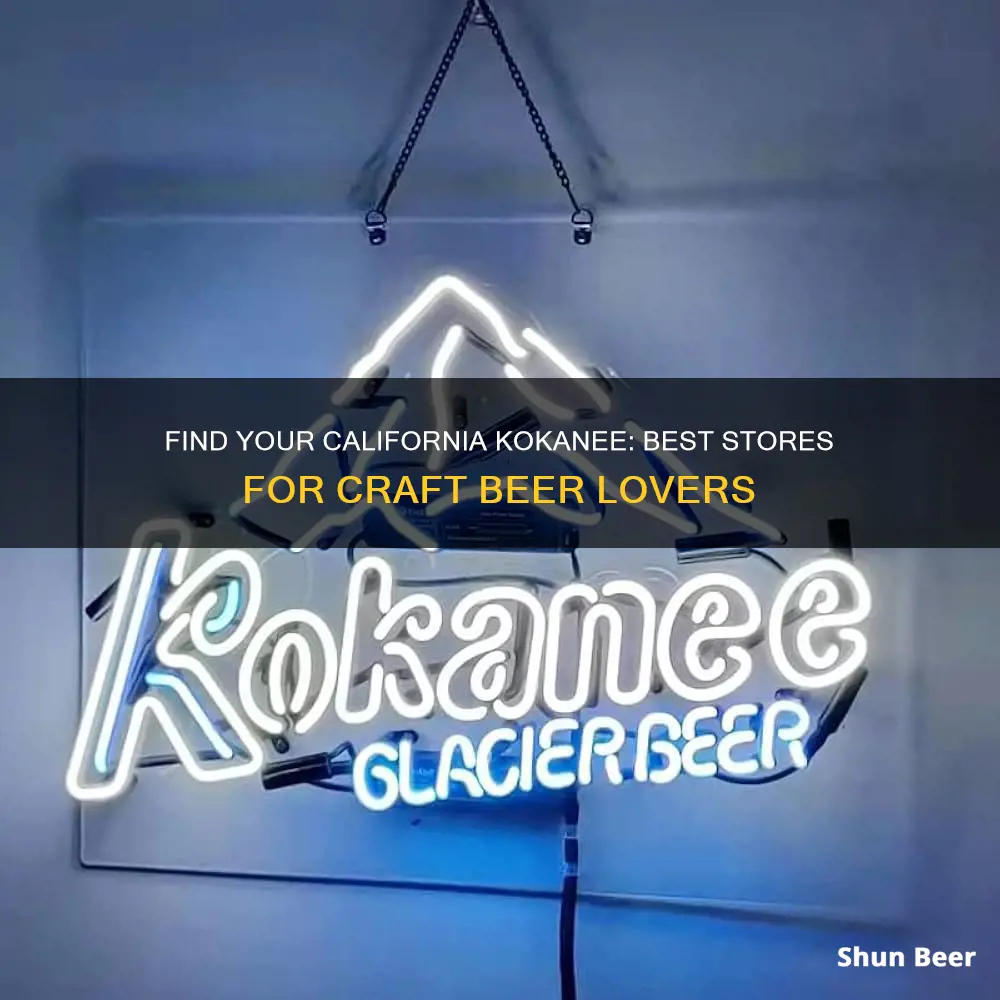 where to buy kokanee beer in california