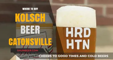 Kolsch Beer in Catonsville: Top Spots to Find Your Favorite Brew