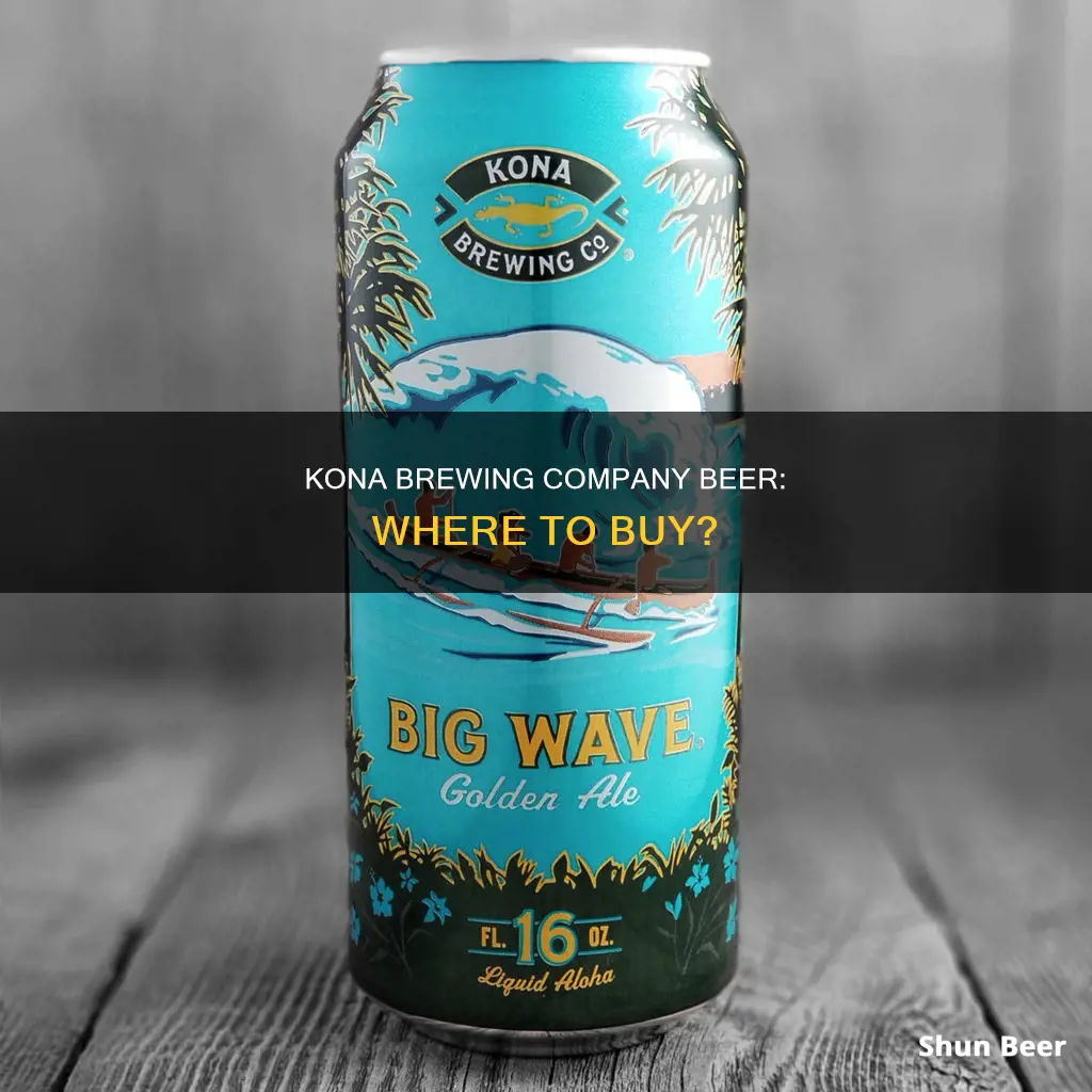 where to buy kona brewing company beer