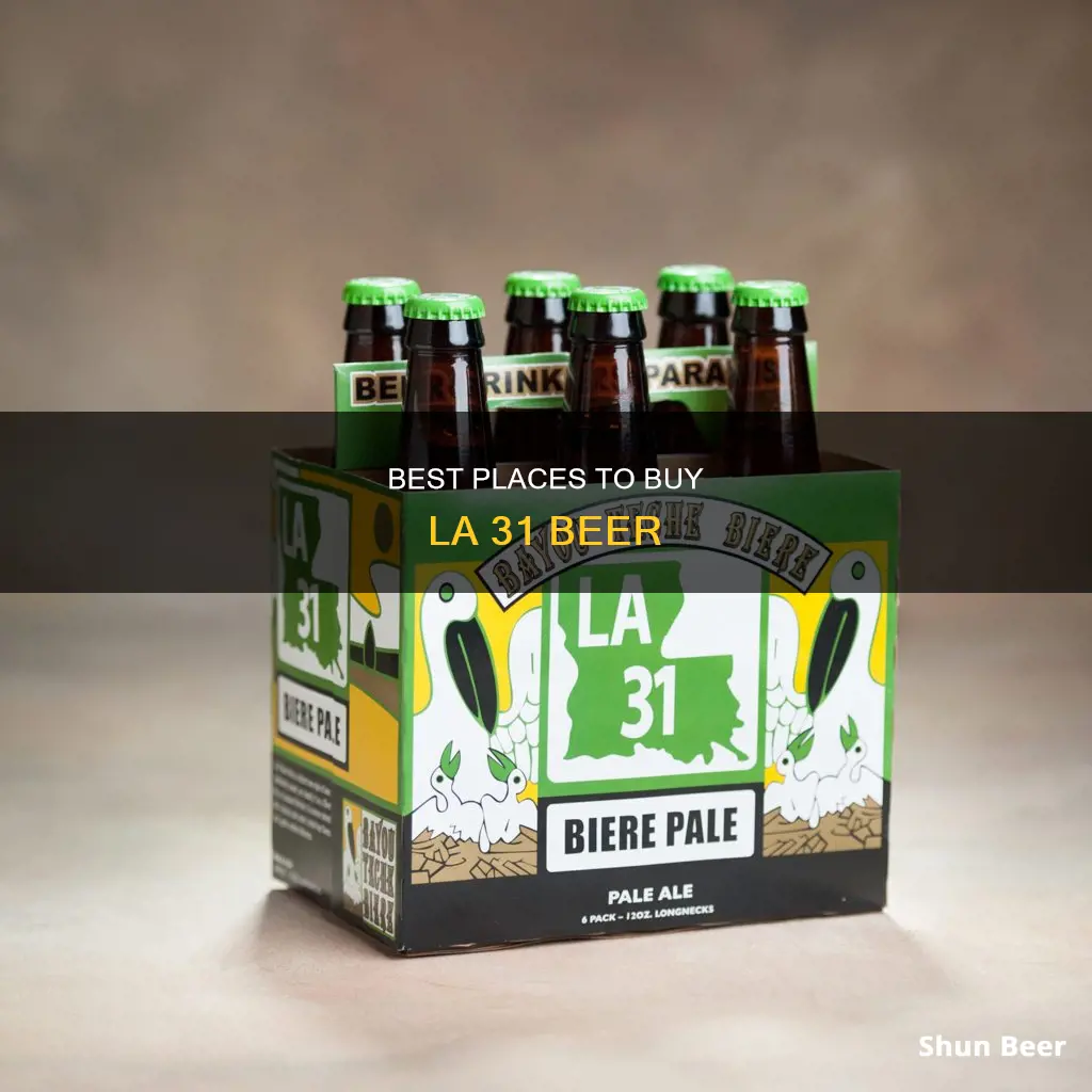 where to buy la 31 beer