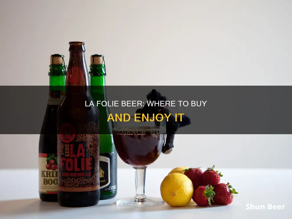 where to buy la folie beer