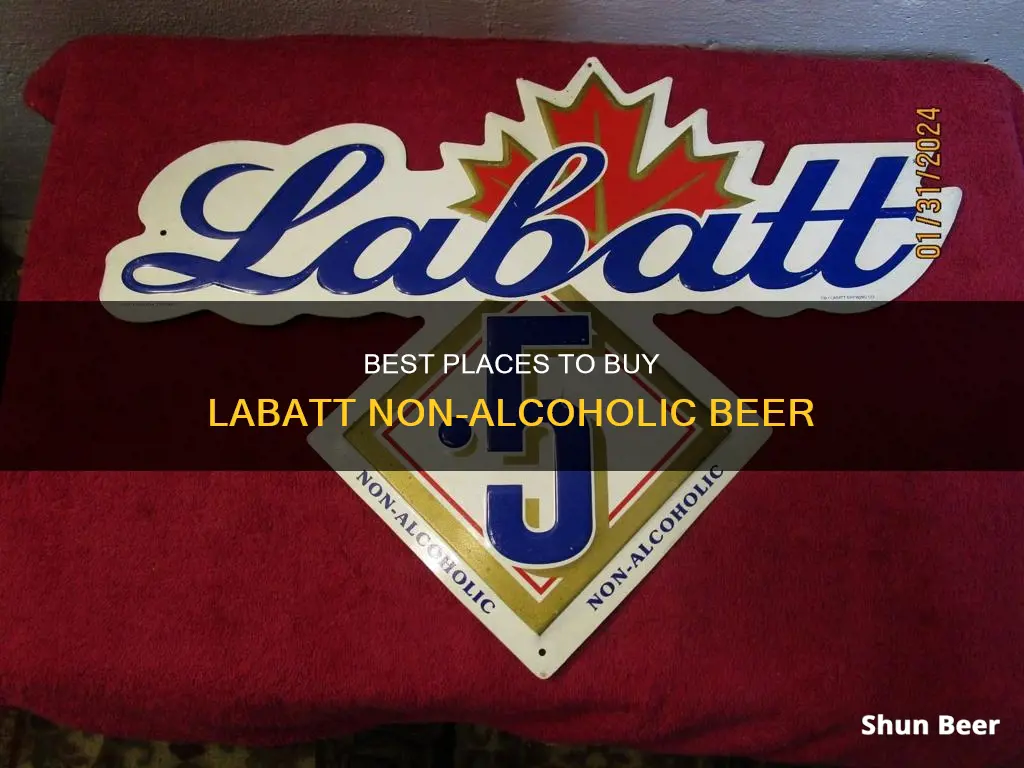 where to buy labatt non alcoholic beer