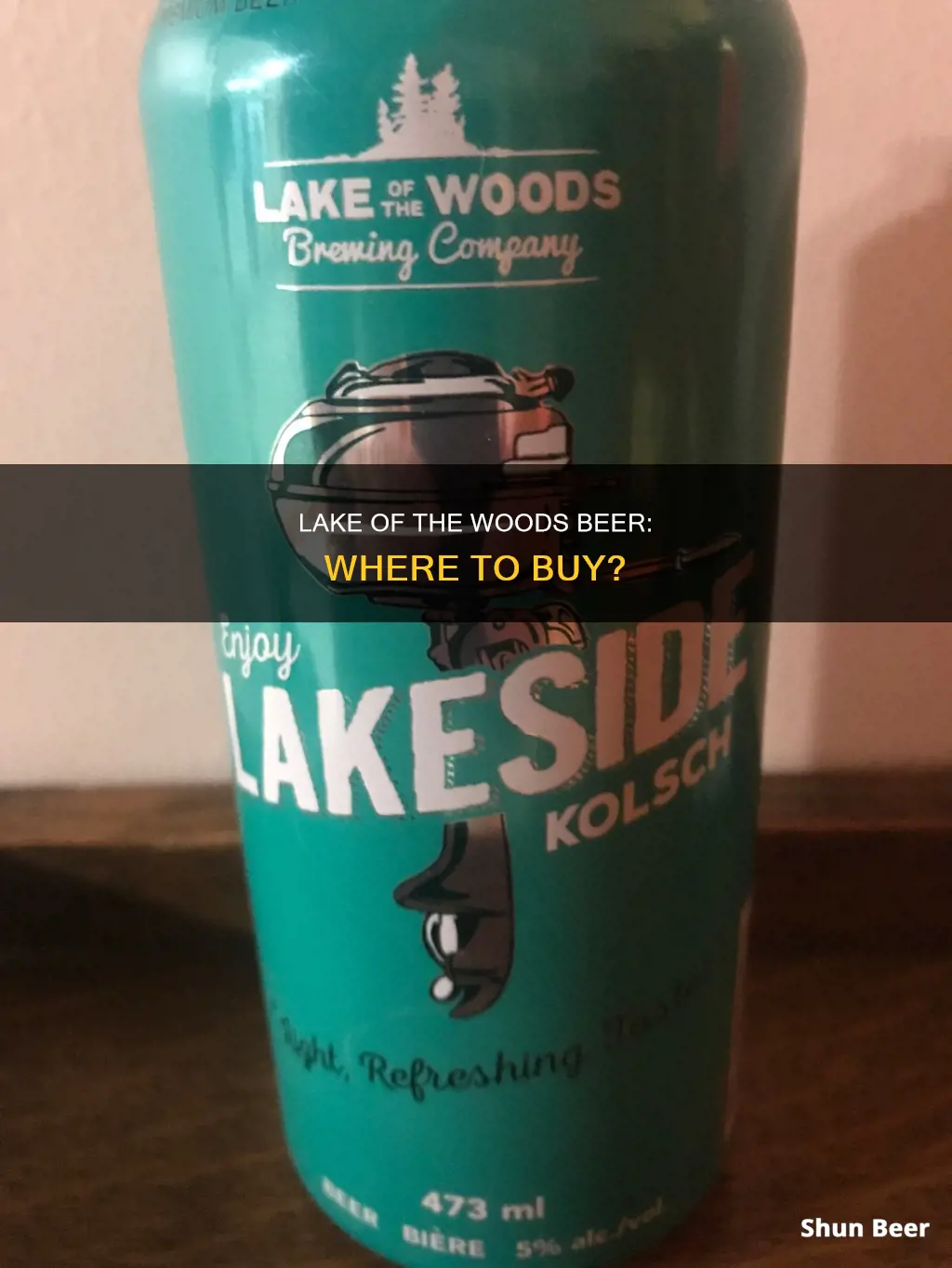 where to buy lake of the woods beer