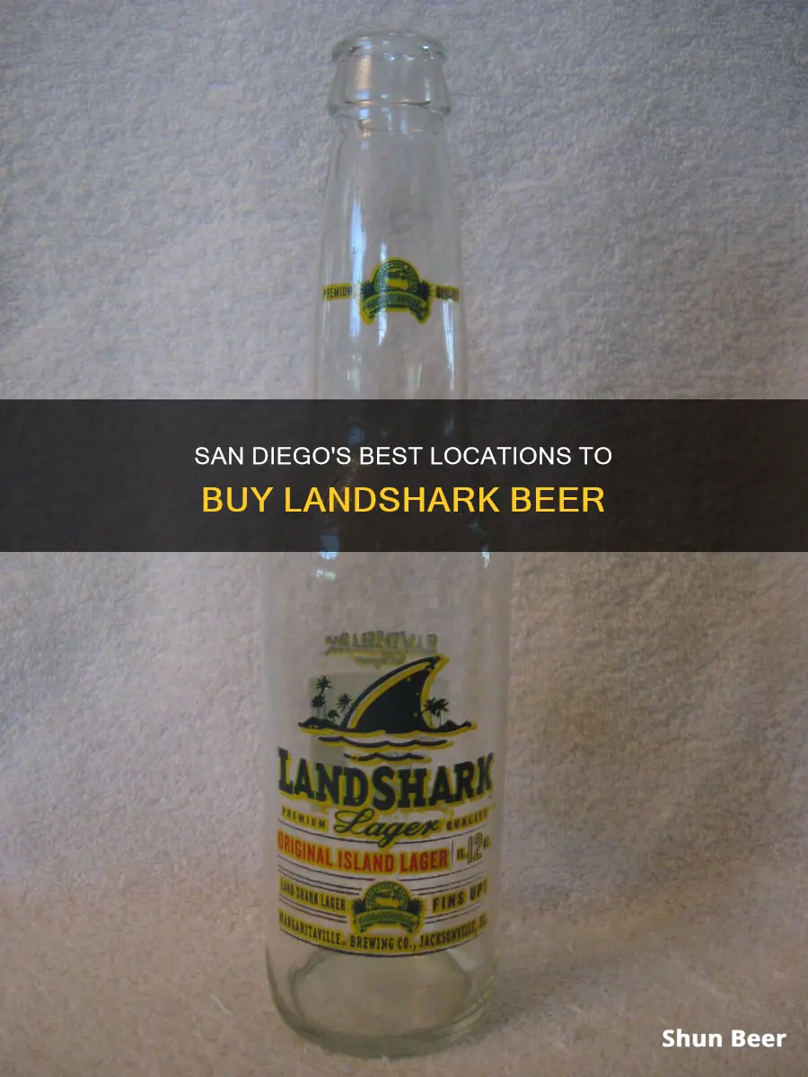 where to buy landshark beer san diego