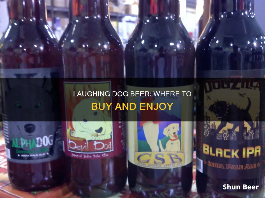 where to buy laughing dog beer