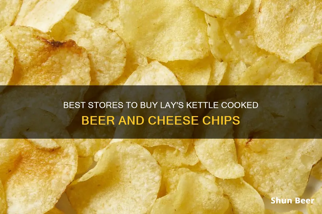 where to buy lay kettle cooked beer and cheese chips