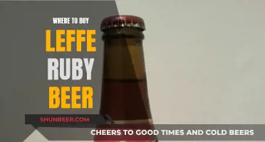 Leffe Ruby Beer: Where to Buy and Enjoy It