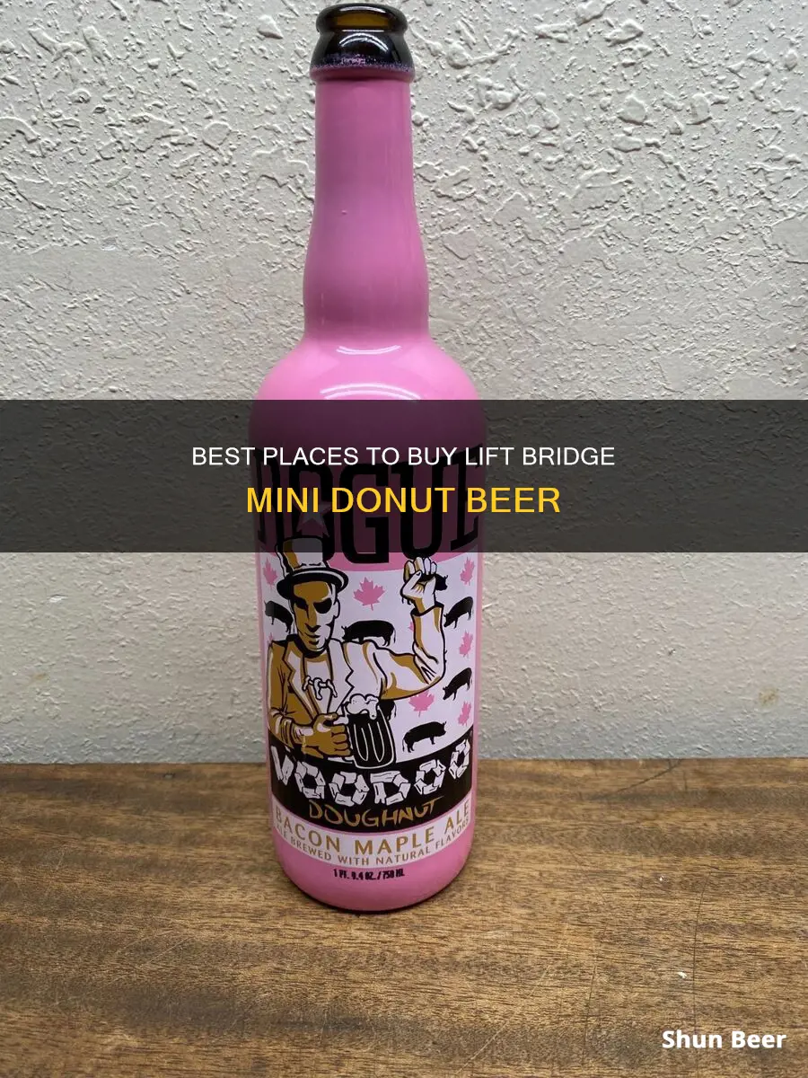 where to buy lift bridge mini donut beer