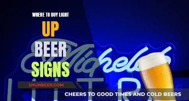 Best Places to Buy Light-Up Beer Signs