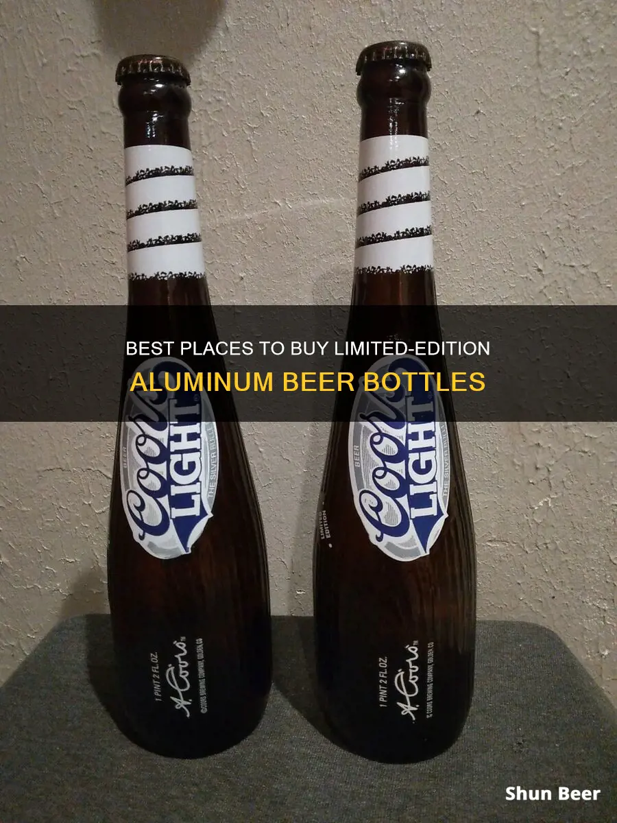 where to buy limited aluminum bottles of beer