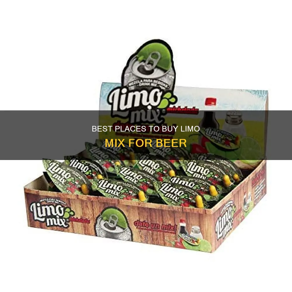 where to buy limo mix for beer