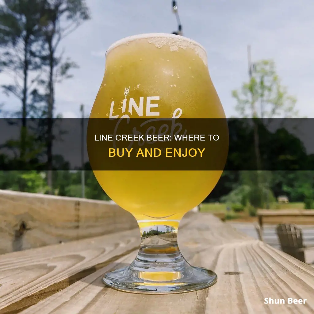 where to buy line creek beer