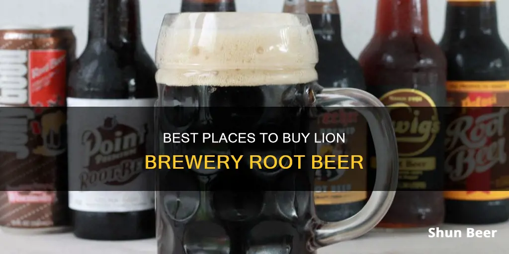 where to buy lion brewery root beer