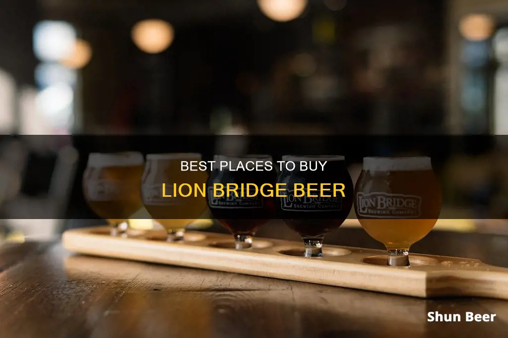 where to buy lion bridge beer